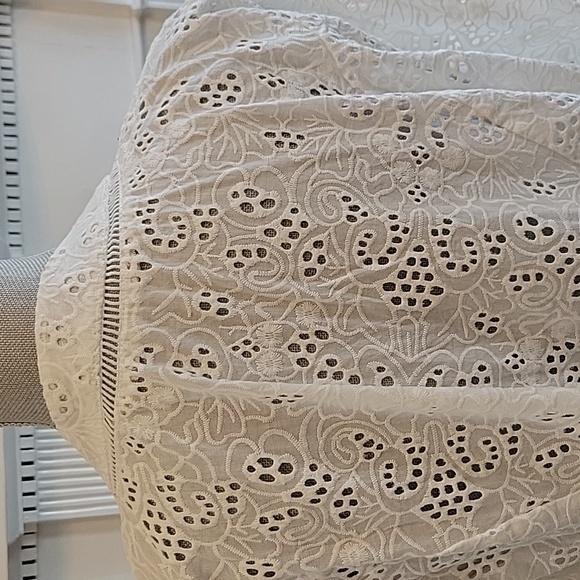 Chicwish Embroidered Eyelet Midi Dress - Picture 11 of 14